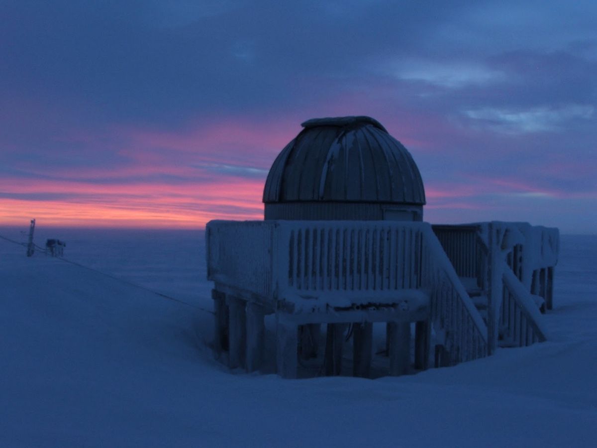 Picture of the Barrow, Alaska Dobson Observation Dome