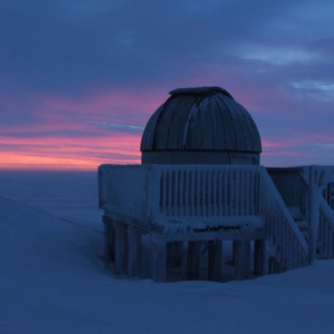 Picture of the Barrow, Alaska Dobson Observation Dome.